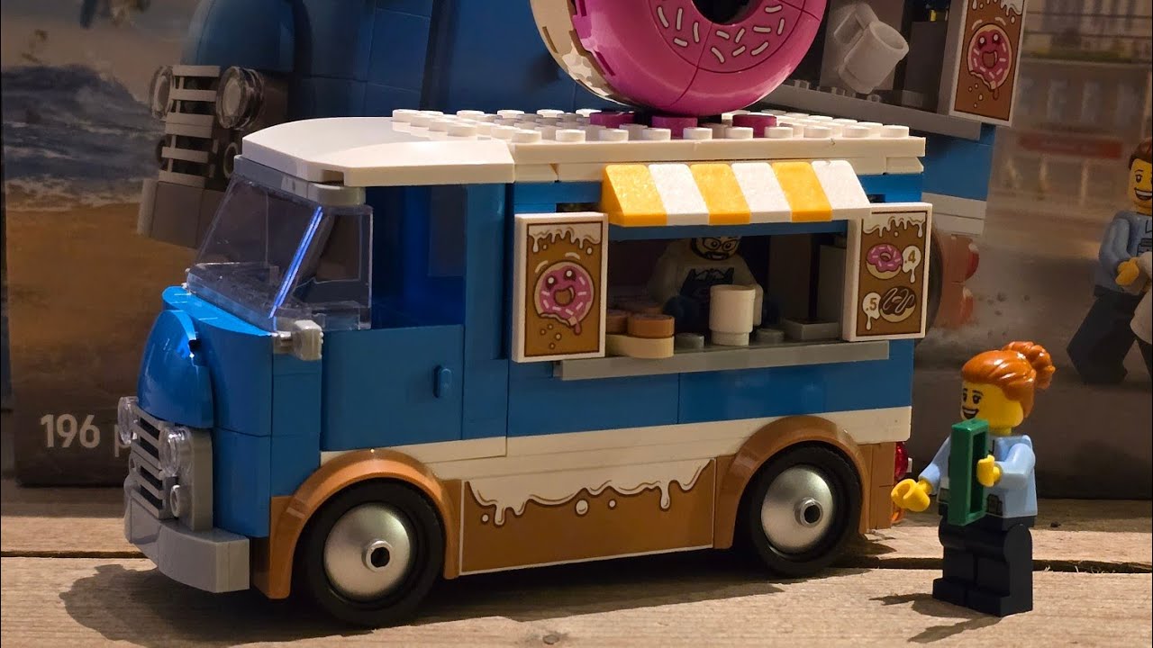 Lego City Doughnut Truck , set 60452