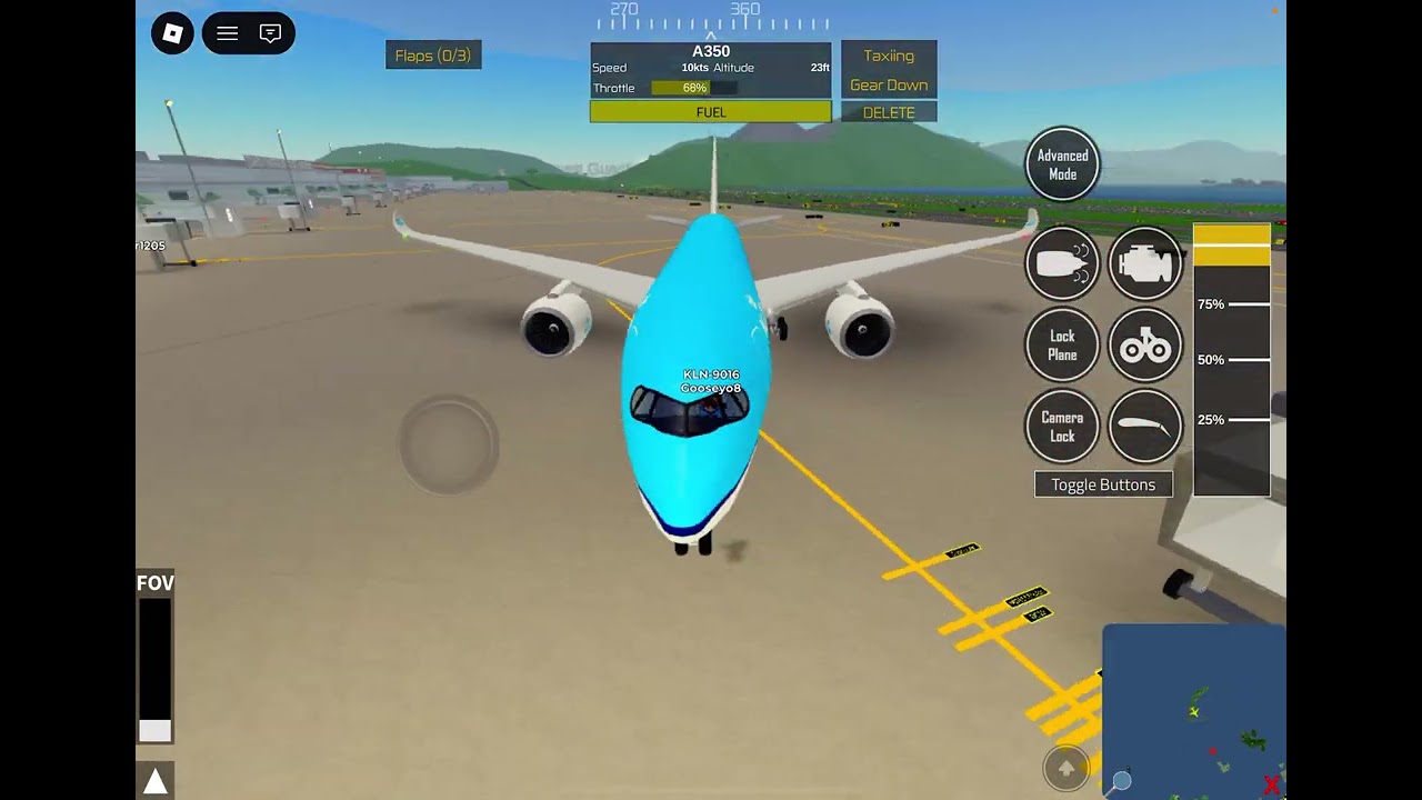 PTFS landing challenge Part 1 | Roblox