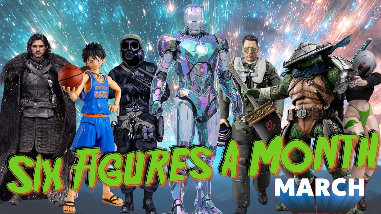 Six Figures A Month!! (Plus all the other toy news for the week)