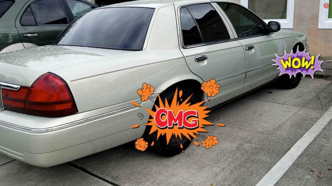 Mercury Marquis with Mustang BULLITT WHEELS ???