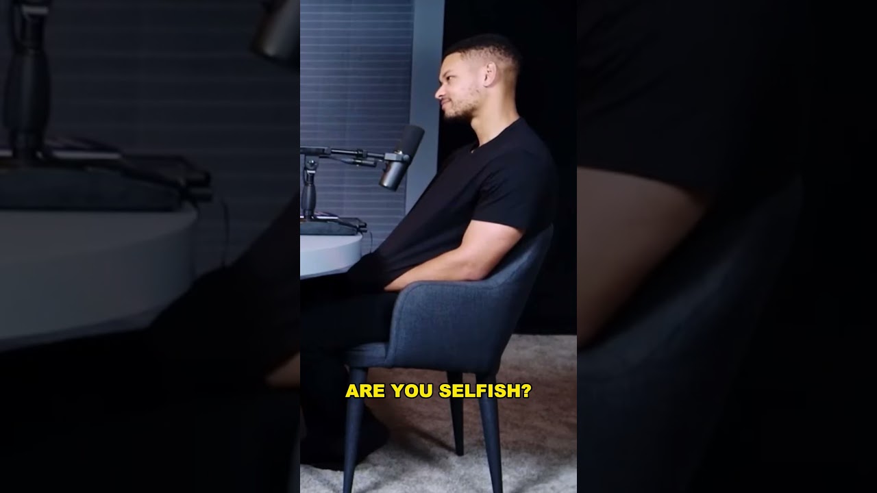 Being selfish is not a bad thing