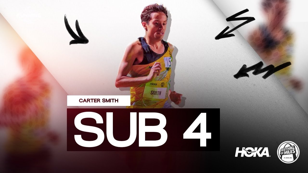 Carter Smith Runs 25 Miles a Week and Just Broke 4:00 in the Mile