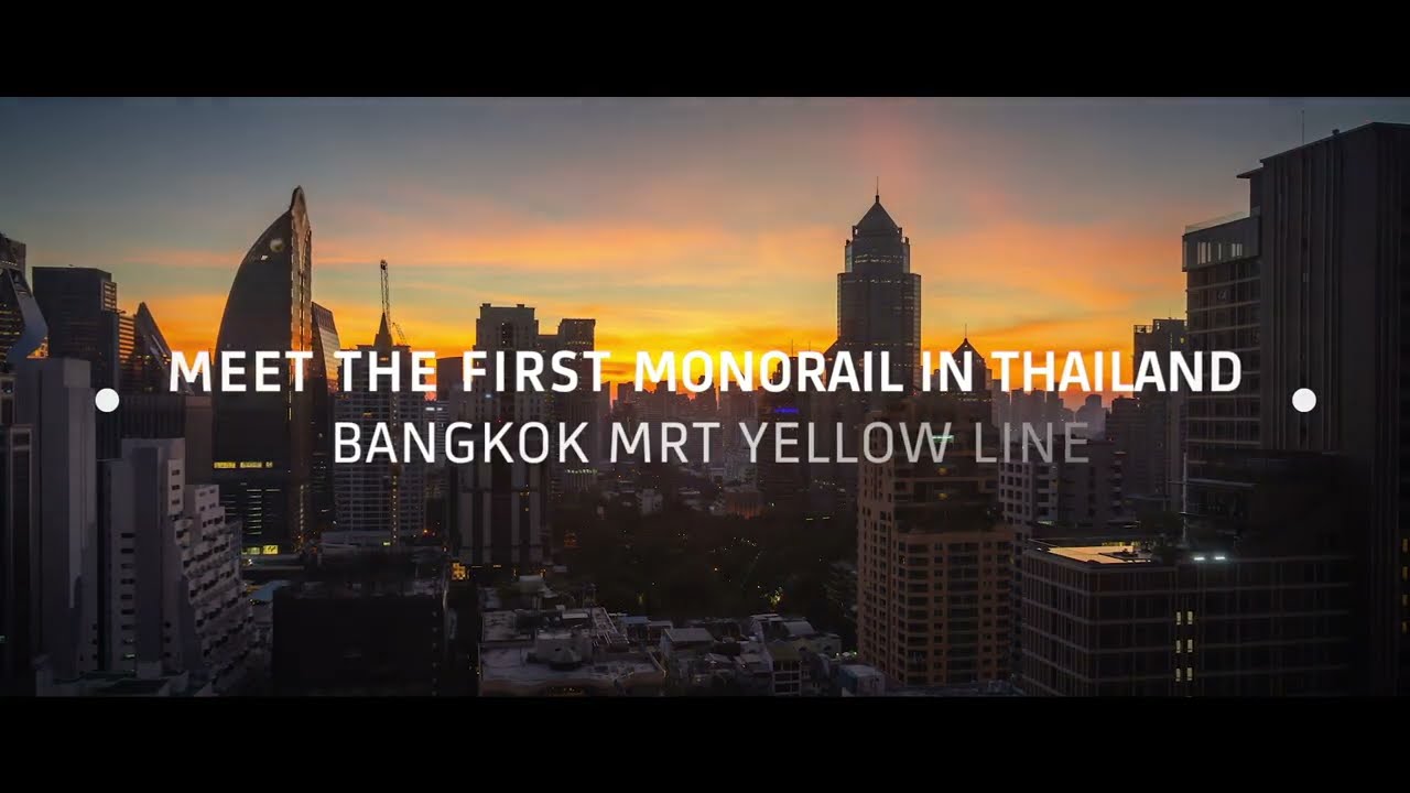 Meet the first Alstom Innovia monorail in Thailand