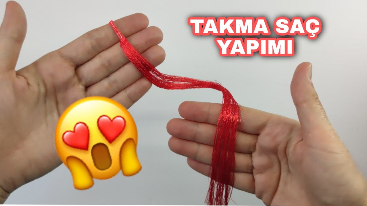 Takma Saç Yapımı,🧑💇💆 Saçlarına Renk Kat.