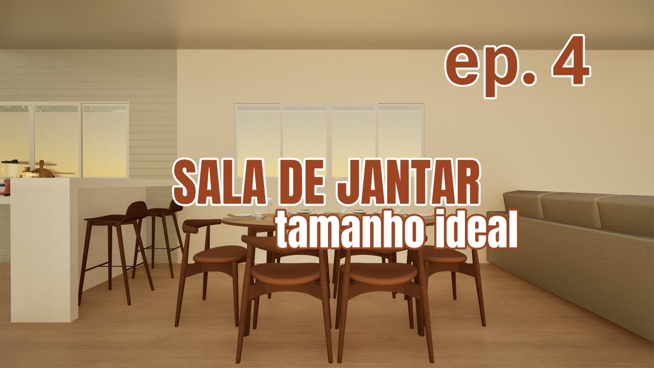dimensões ideais e mínimas | como calcular o espaço necessário para a sala de jantar