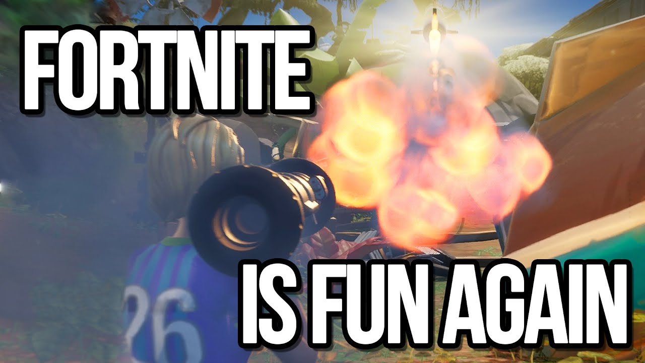 I Actually Had Fun Playing FORTNITE? 😮