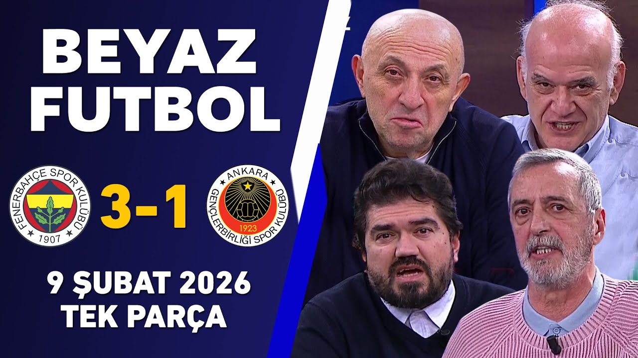 Derin Futbol 9 Şubat Tek Parça / Fenerbahçe 3-1 Gençlerbirliği