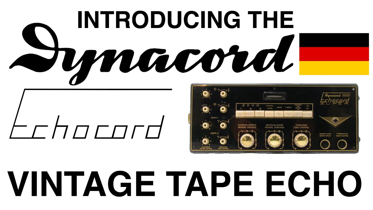 Introducing the Dynacord Echocord
