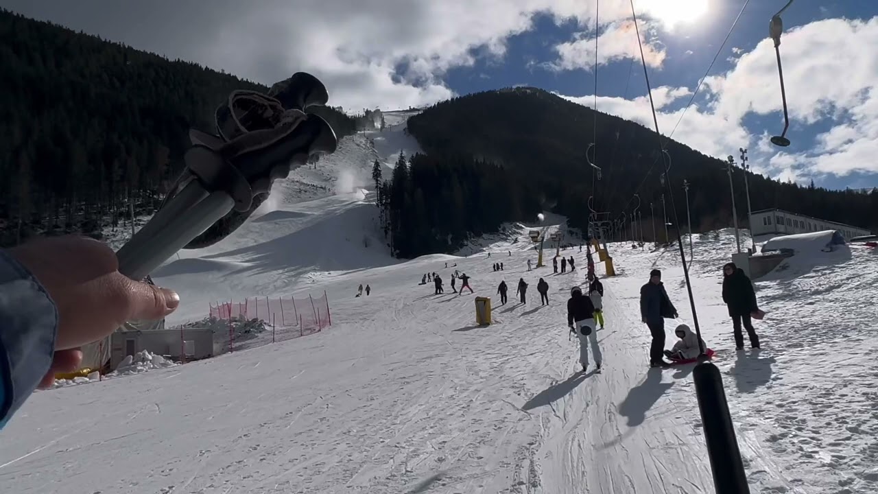 Acemi Pisti ve Telesiyeji Tanıtımı Bansko Kayak Merkezi
