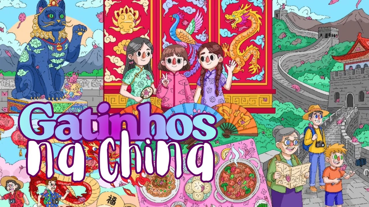 Achando e Colorindo vários Gatinhos! 😻 (Jogo Relaxante🌿) - 100 Cats Lost in China - Liah Cozy Games