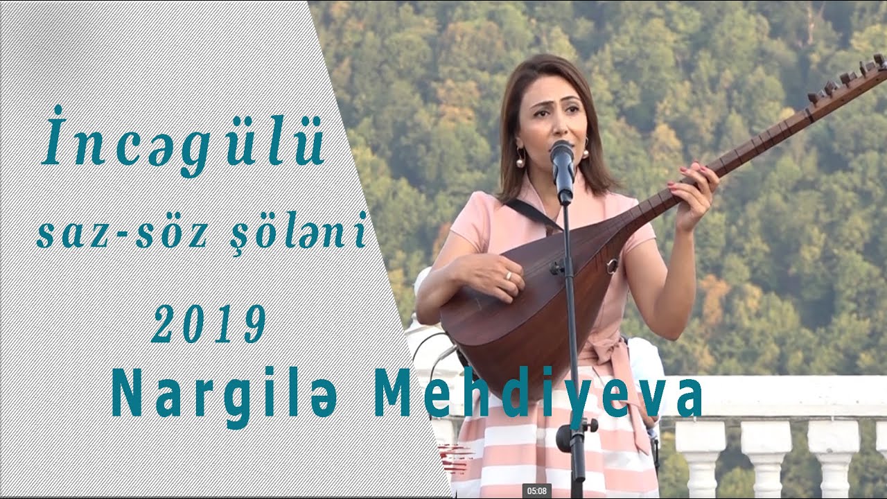 Nargilə Mehtiyeva--İncəgülü saz-söz şölənində