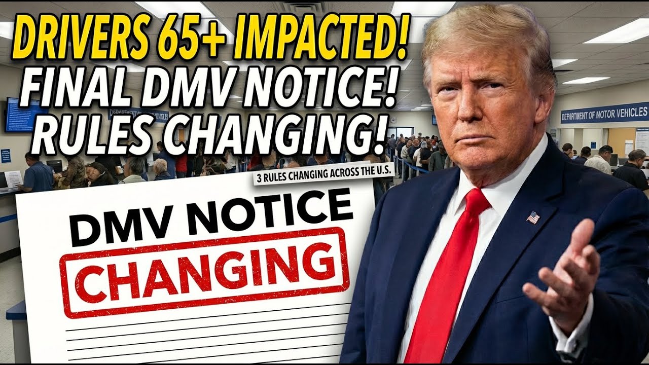 Final DMV Notice: 3 Driving Rules Changing Across the U.S. &mdash; Drivers 65+ Impacted