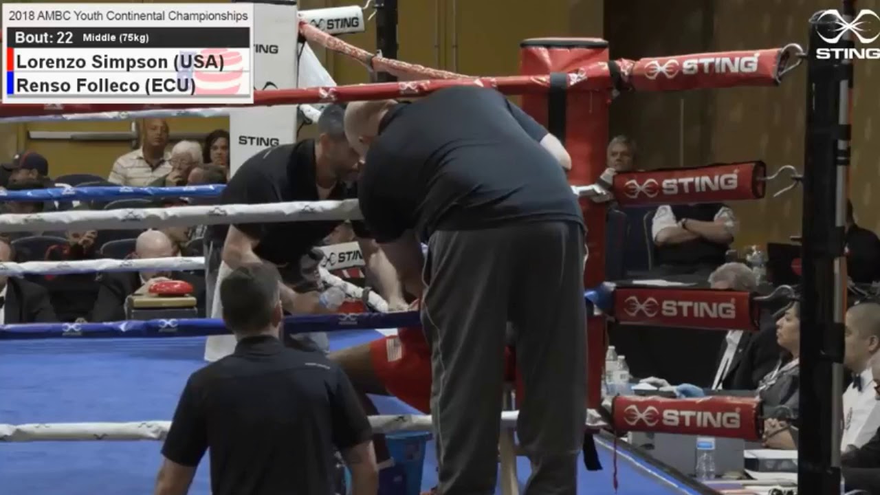 5 75kg Lorenzo SIMPSON USA vs Renso FOLLECO ECU