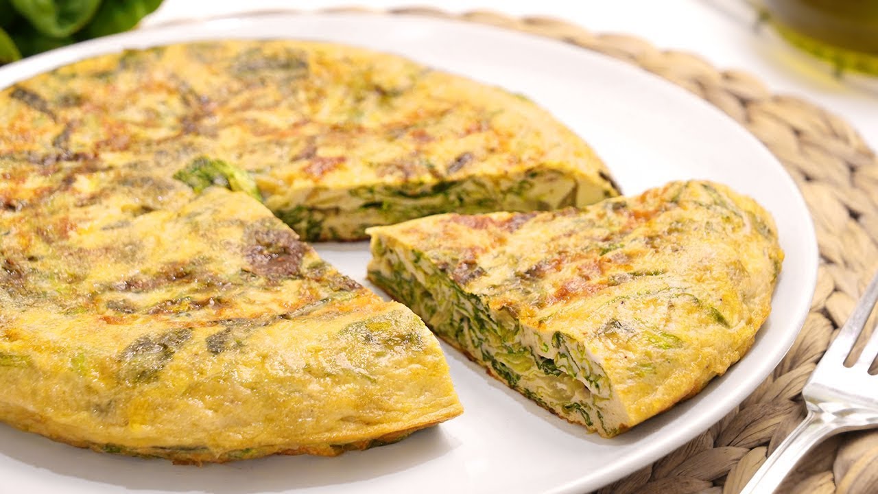 Tortilla de Lechuga muy fácil de hacer y deliciosa