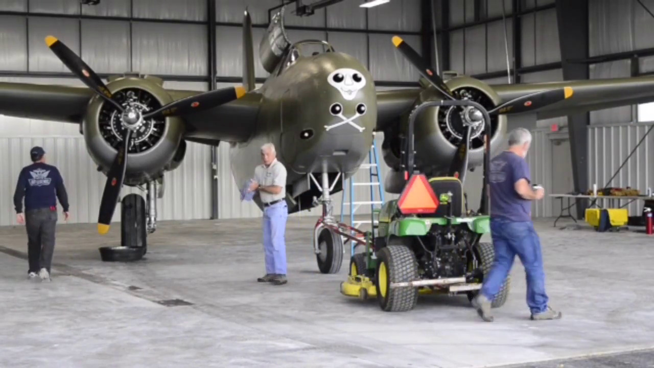 Rare Behind The Scenes Footage with Pilot and Crew of the Lewis Air Legends Douglas A-20 Havoc