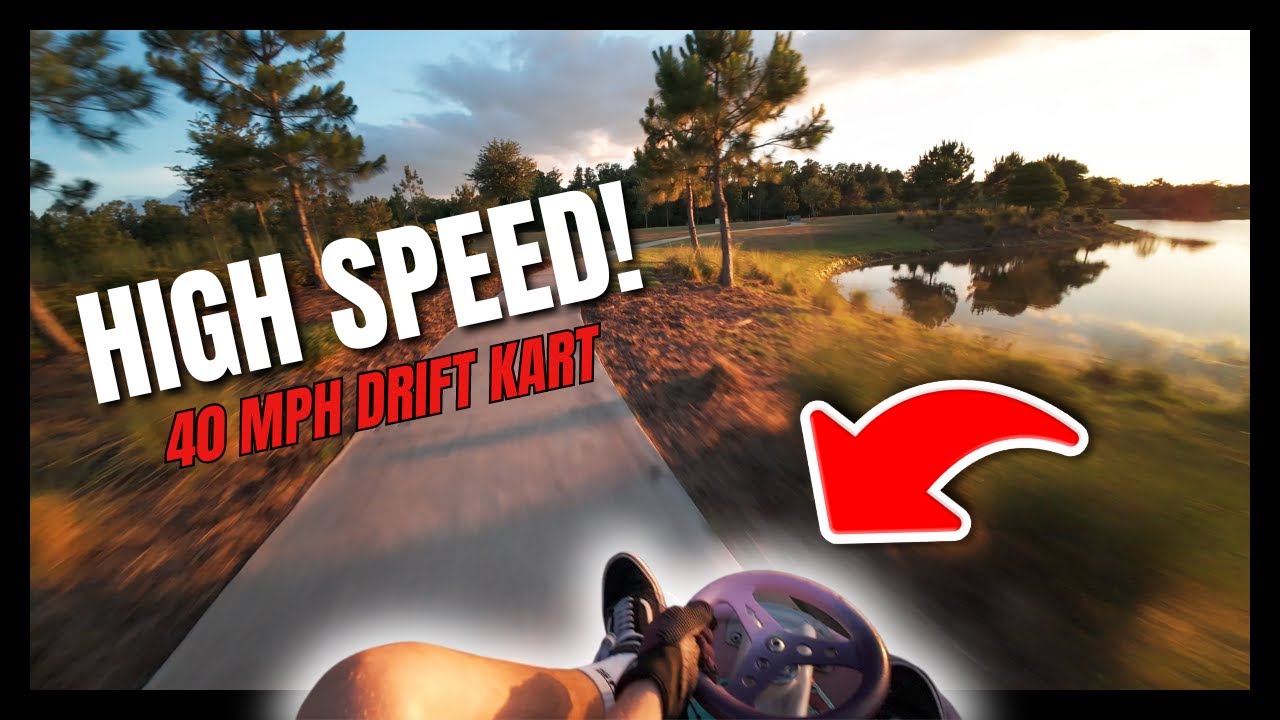 POV Безумно СКОРОСТНОЙ Crazy Cart | ДРИФТ-КАРТ 40 МИЛЬ/Ч!