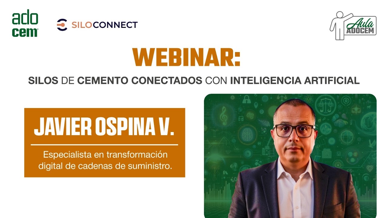 Silos de Cemento Conectados con Inteligencia Artificial | Webinar AULA ADOCEM