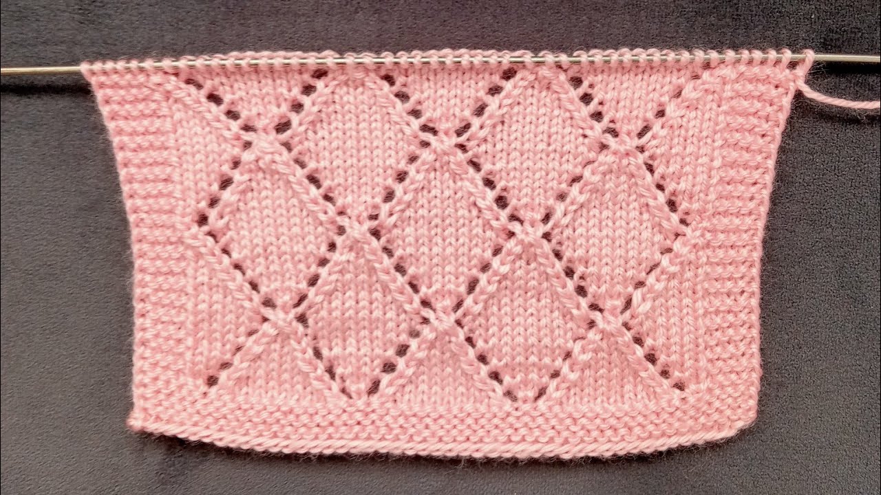 AJURLU BAKLAVALAR ÖRGÜ MODELİ