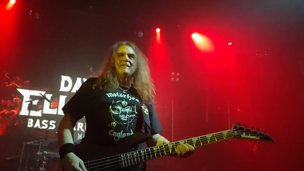 David Ellefson: Dawn Patrol + The Trooper + For Whom The Bell Tolls (Budapest 2024. 03. 05.)