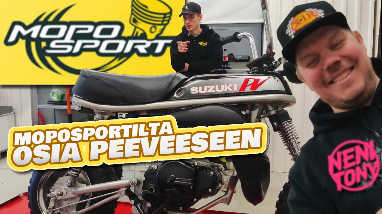 Moposport auttaa - Suzuki Pv sai uusia osia!