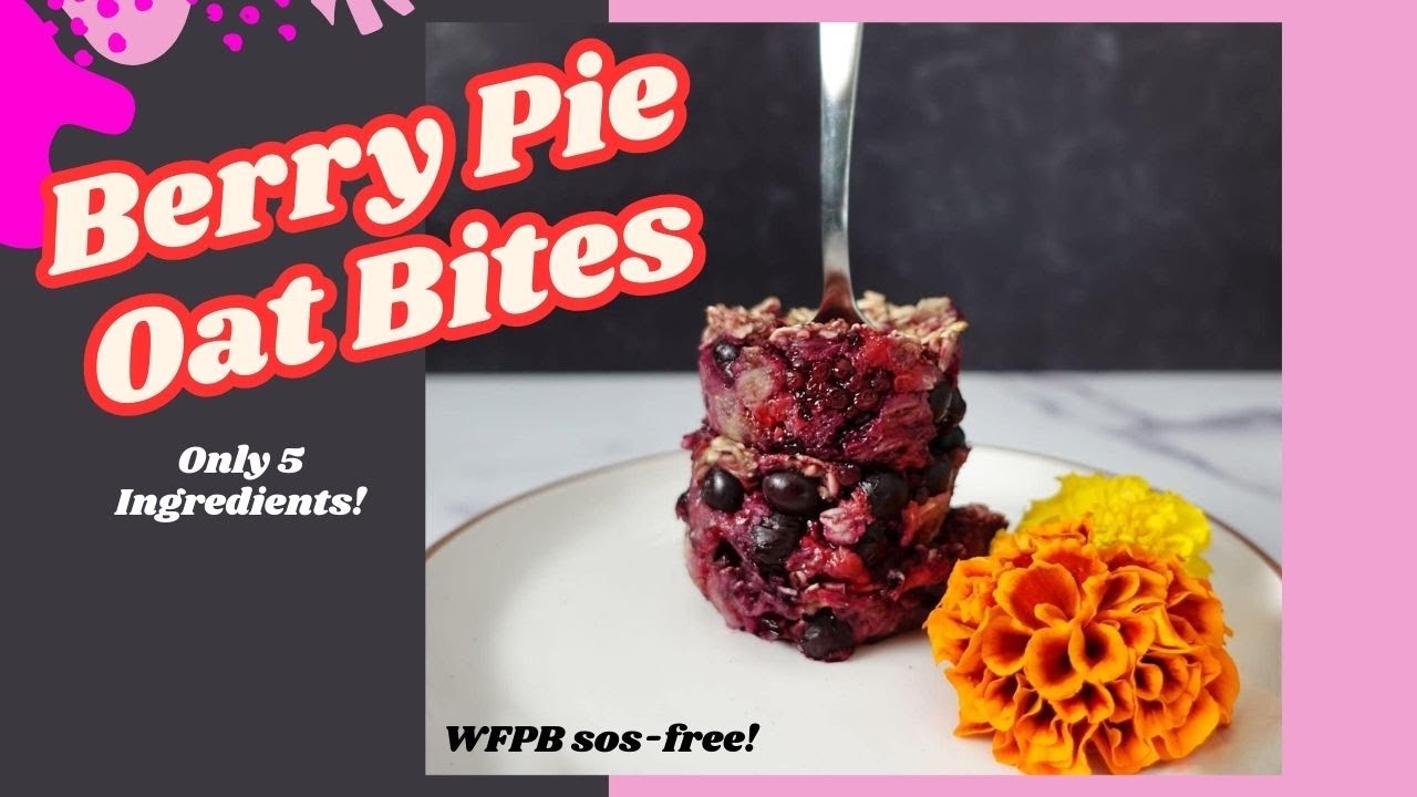 Berry Pie Oat Bites