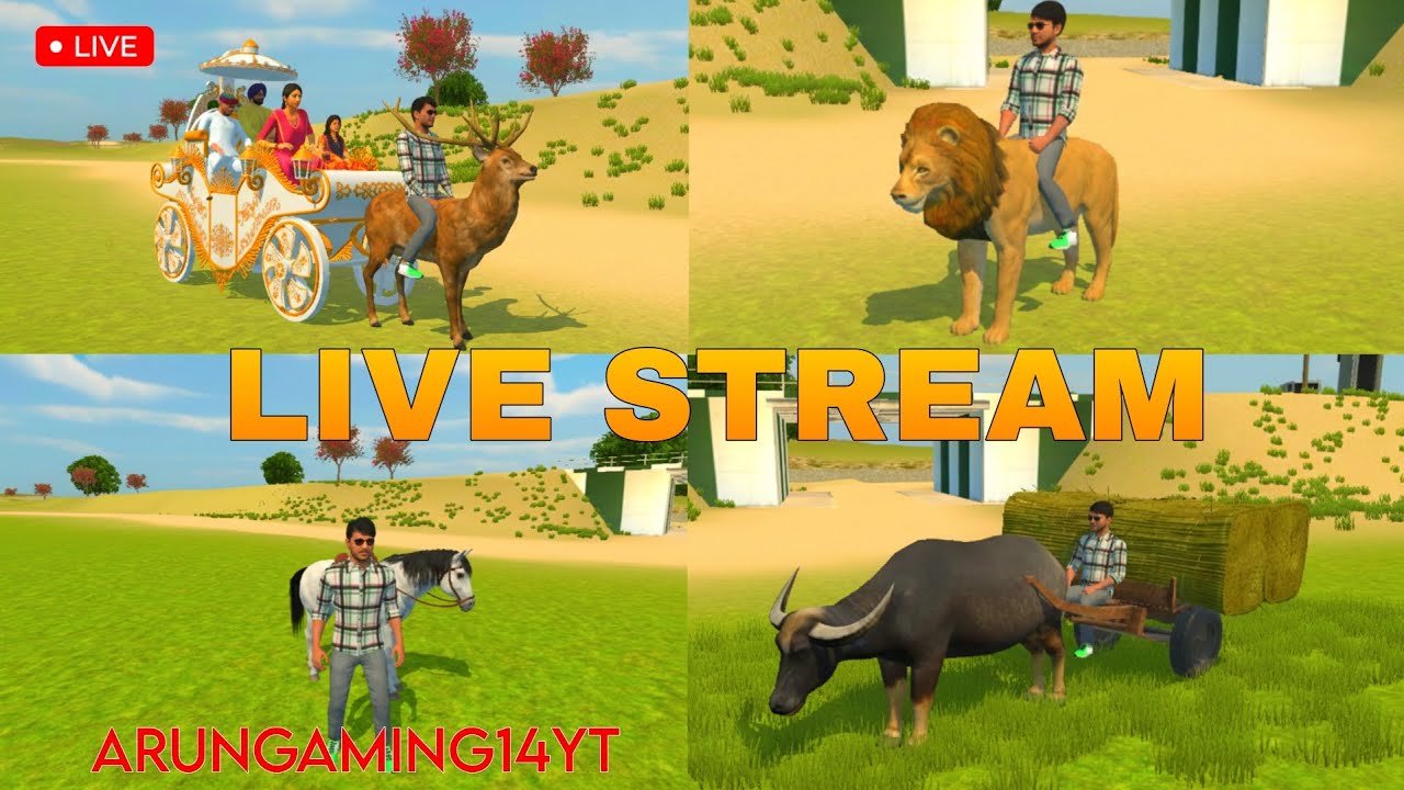 🔴ARUNGAMING14YT LIVE STREAM INDIAN VEHICLES SIMULATOR 3D NEW UPDATE 🔴