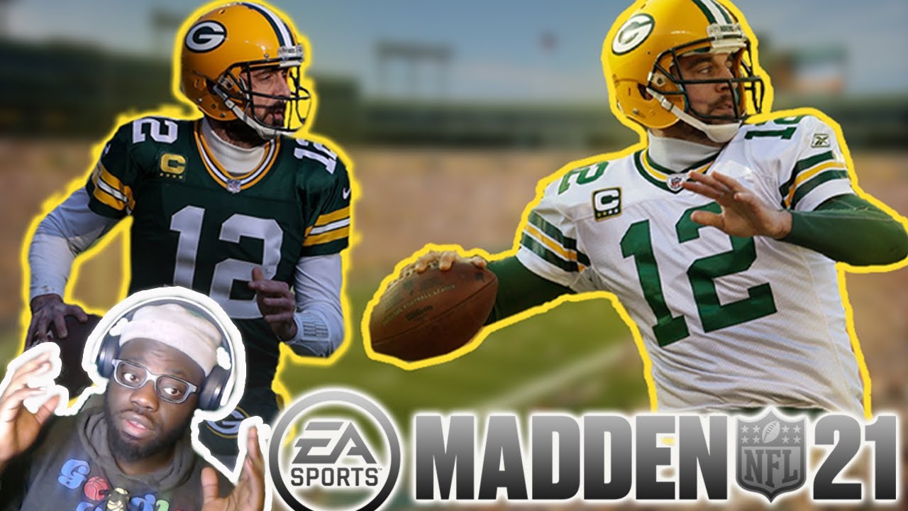 Aaron Rodgers Madden 21 PS5 Next Gen