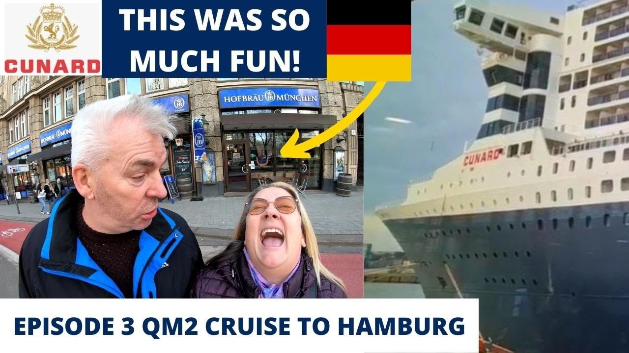 Episode 3 Cunard Queen Mary 2 Vlogs - If you are visiting Hamburg you must go here!
