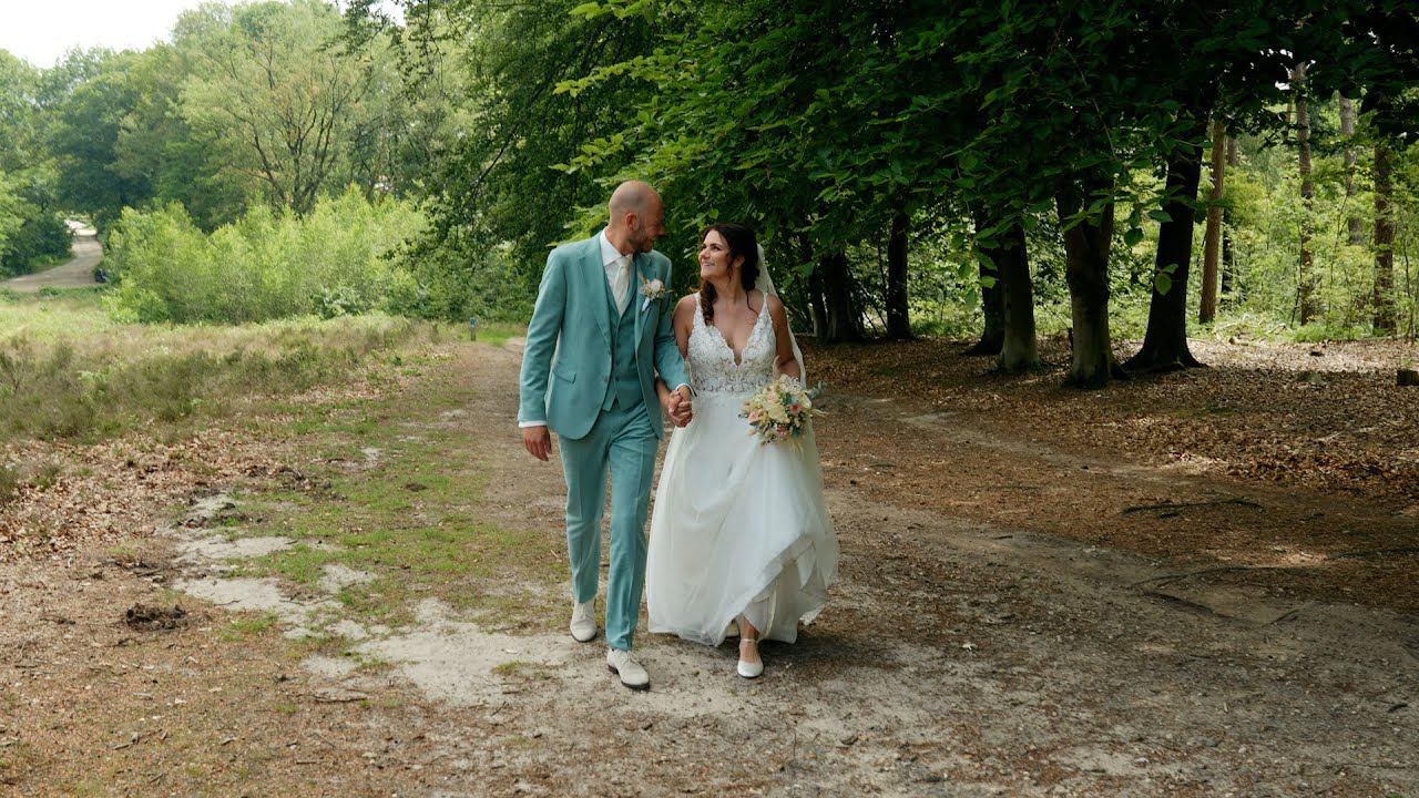 TROUWFILM KJELD & MILOU // HET PRACHTIGE LANDGOED DE UITKIJK, HELLENDOORN