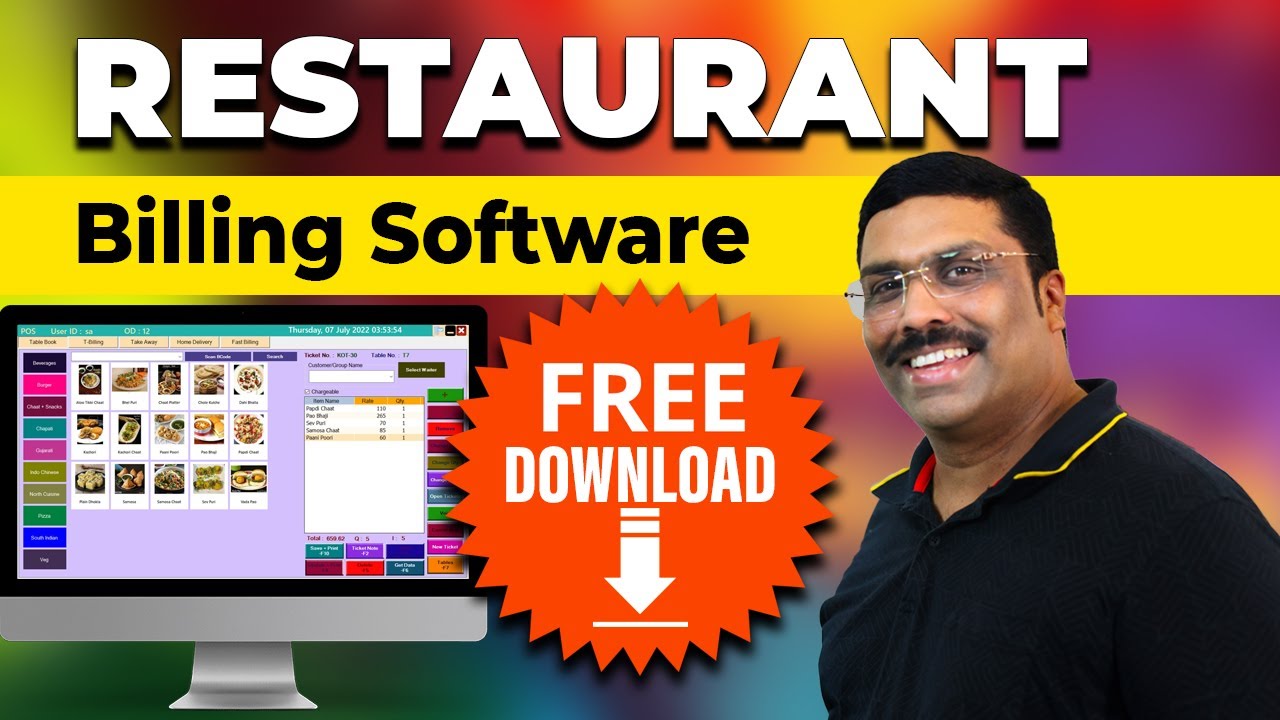 Restaurant billing software free download