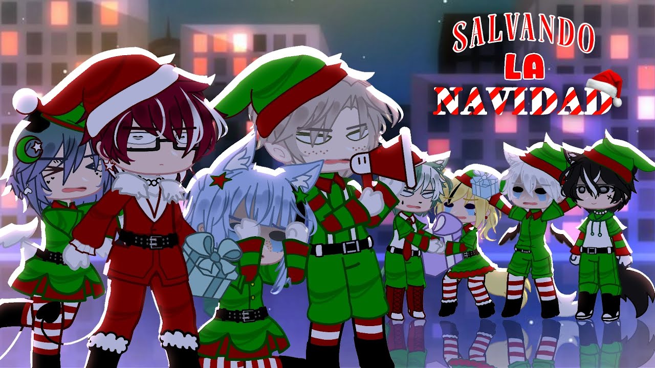 SALVANDO LA NAVIDAD🎄‼️ || Especial de navidad || #gacha 
