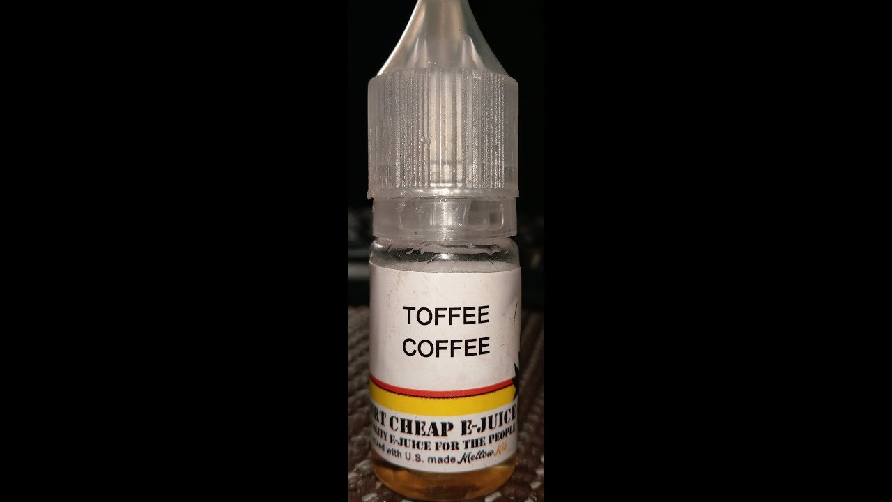 Dirt Cheap Ejuice: Toffee Coffee