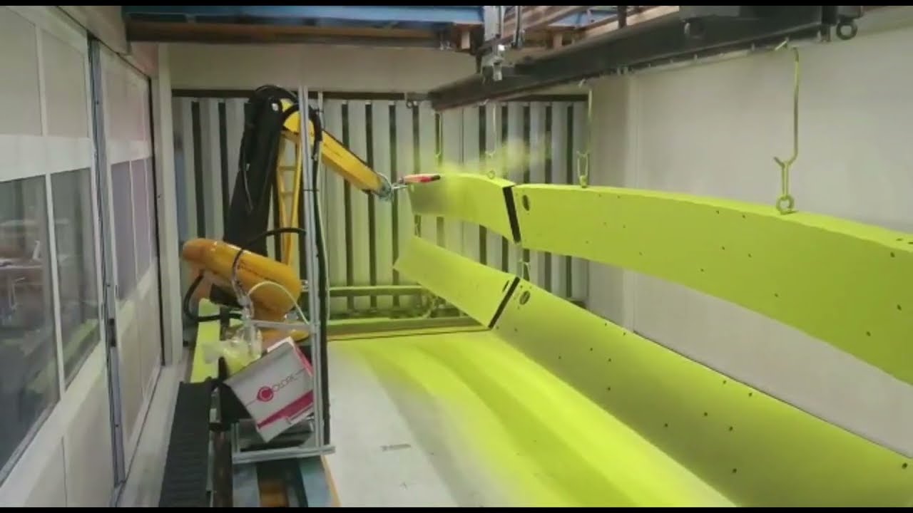 MRK Self-learning Robot Powder Painting Applications