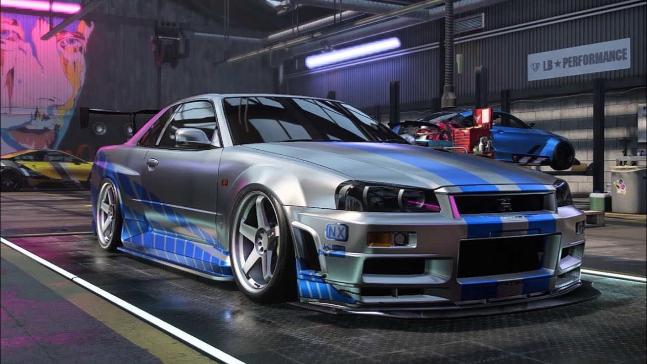 Need for Speed Heat: Nissan GTR Skyline R34 Gameplay and Customization 