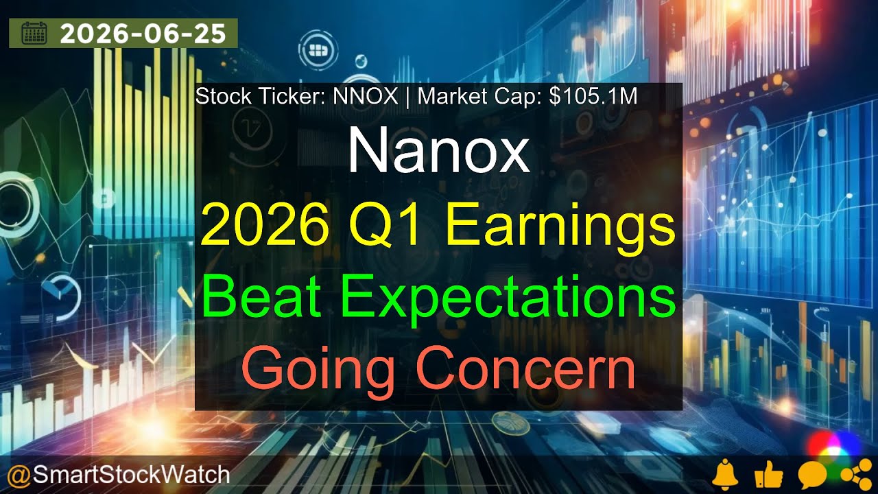 Nanox (NNOX|$105,1 млн) &mdash; Анализ финансовых результатов за I квартал 2026 года