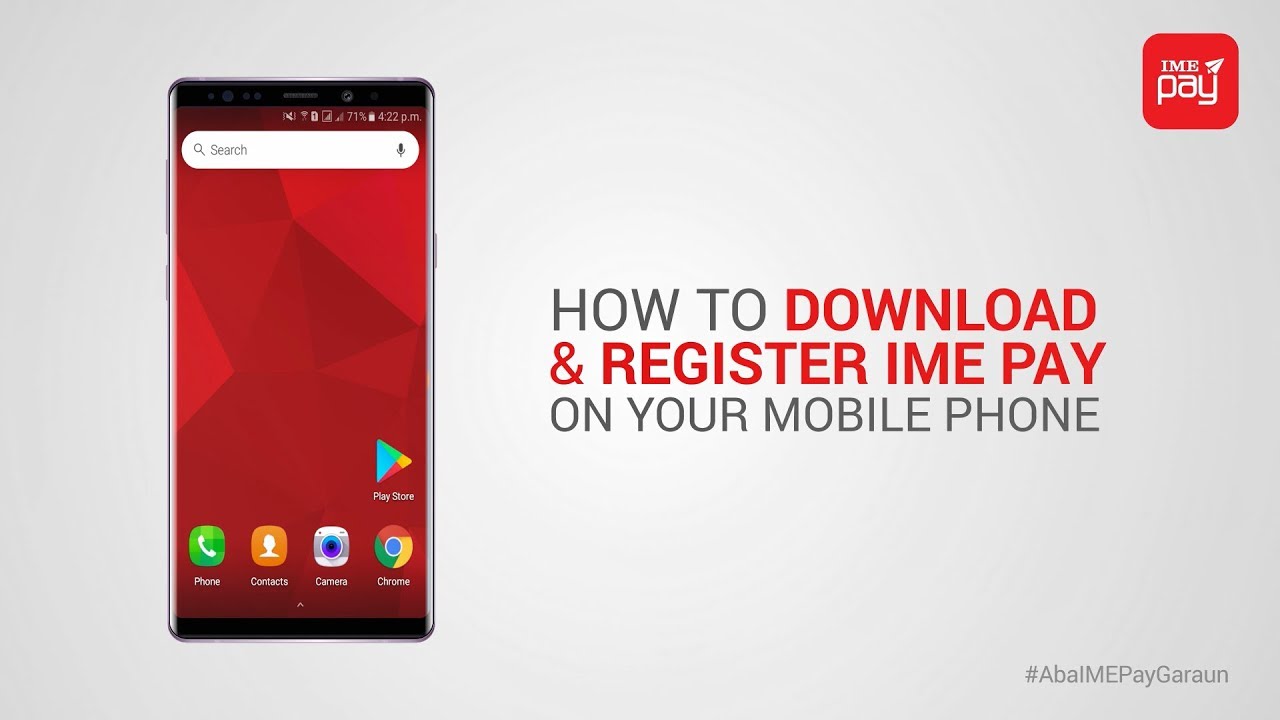How to download and register IME Pay app on your mobile phone? #AbaIMEPayGaraun