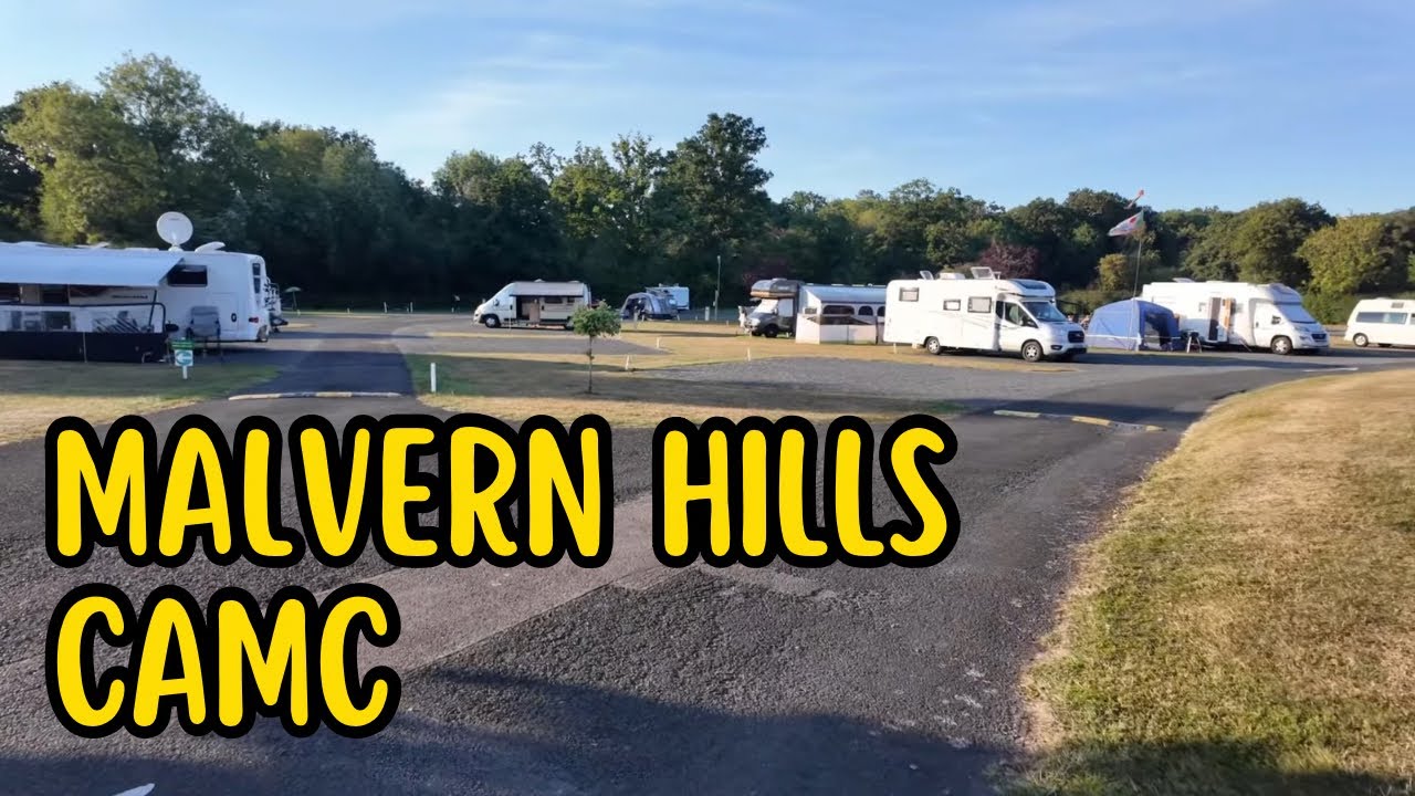 Malvern Hills CAMC, nice site in a lovely area!