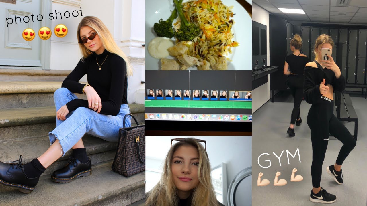DAY IN MY LIFE! FILMING & WORKING OUT (vlog)