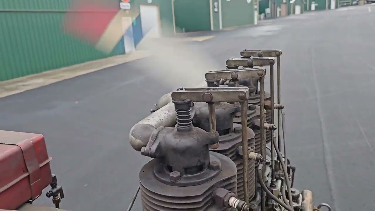 1914 Kemp Aircraft Engine First Start
