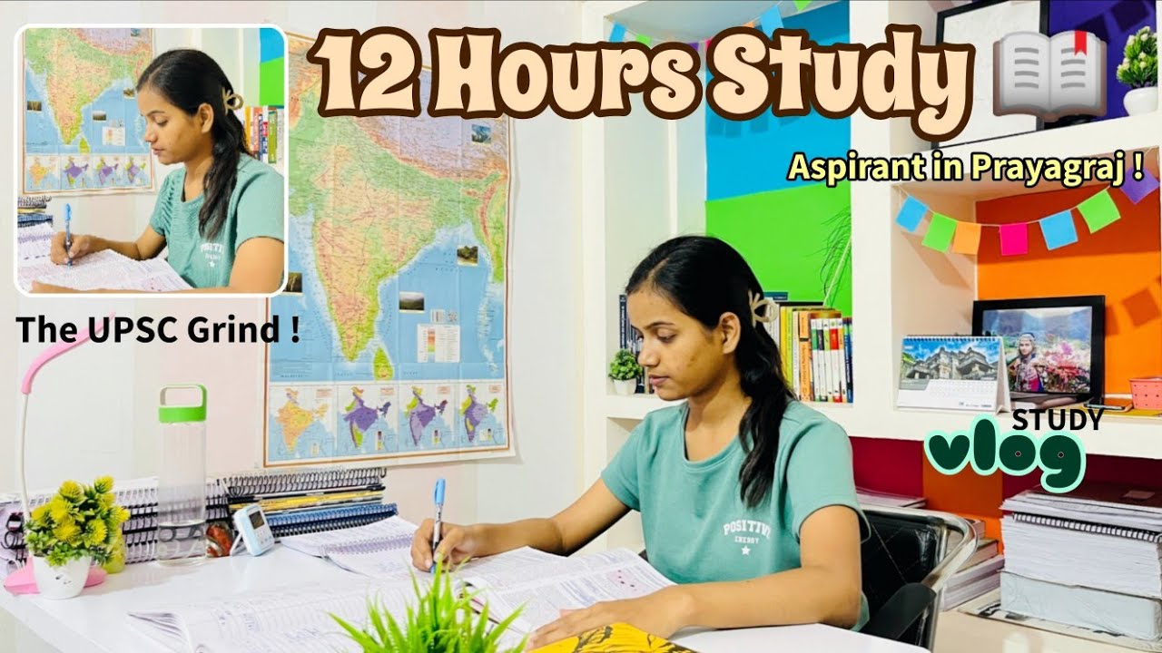 ⏰ Morning to Night Routine of an Aspirant living in Prayagraj ✅ UPSC 2026 #vlog #studyvlog 