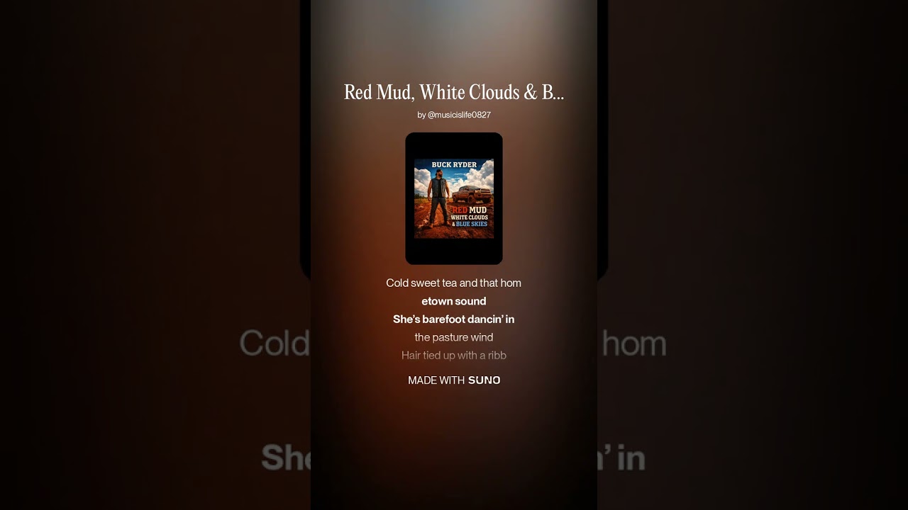 Red Mud, White Clouds & Blue Skies