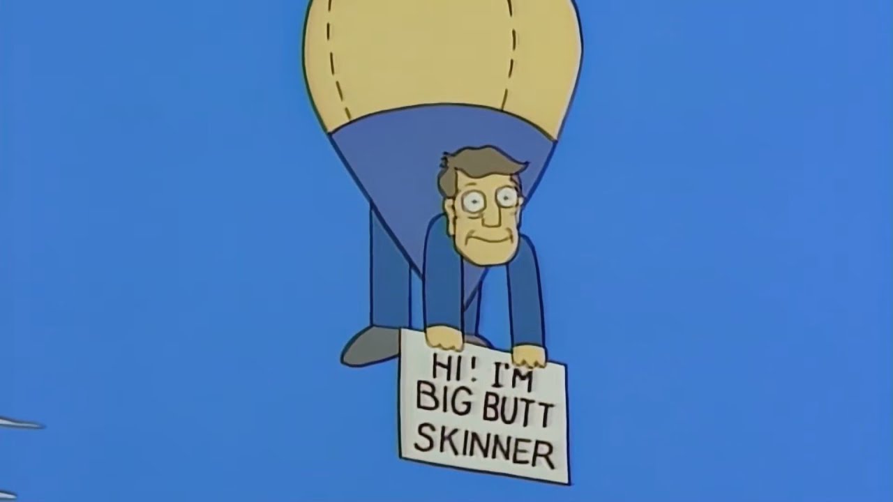 Skinner's Weather Balloon - The Simpsons