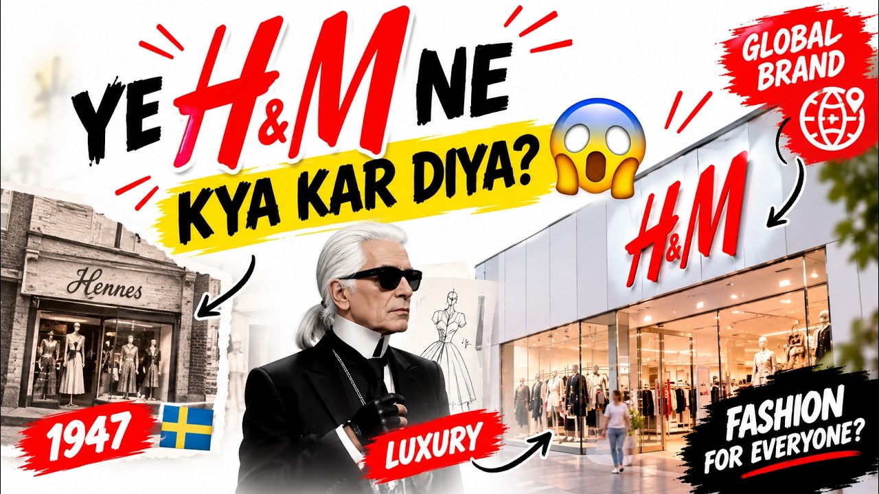 H&M SHOCKING STORY: How H&M Became a Global Fashion Giant! | Business Story #H&M #success #business