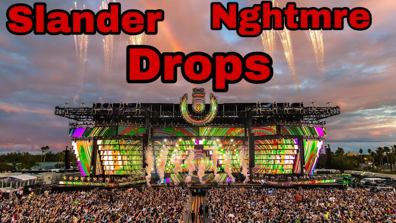 Drops Only - @Slander @Nghtmre @Gud Vibrations Miami @Ultra Music Festival 2019