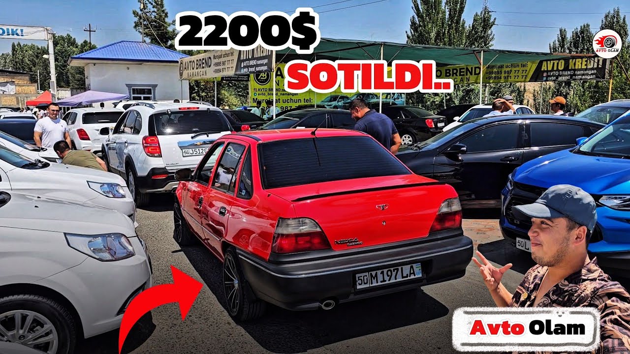 SOTILGAN MASHINA NARXLARI..ENDI BAXRO BERINCHI..AVTO OLAM 