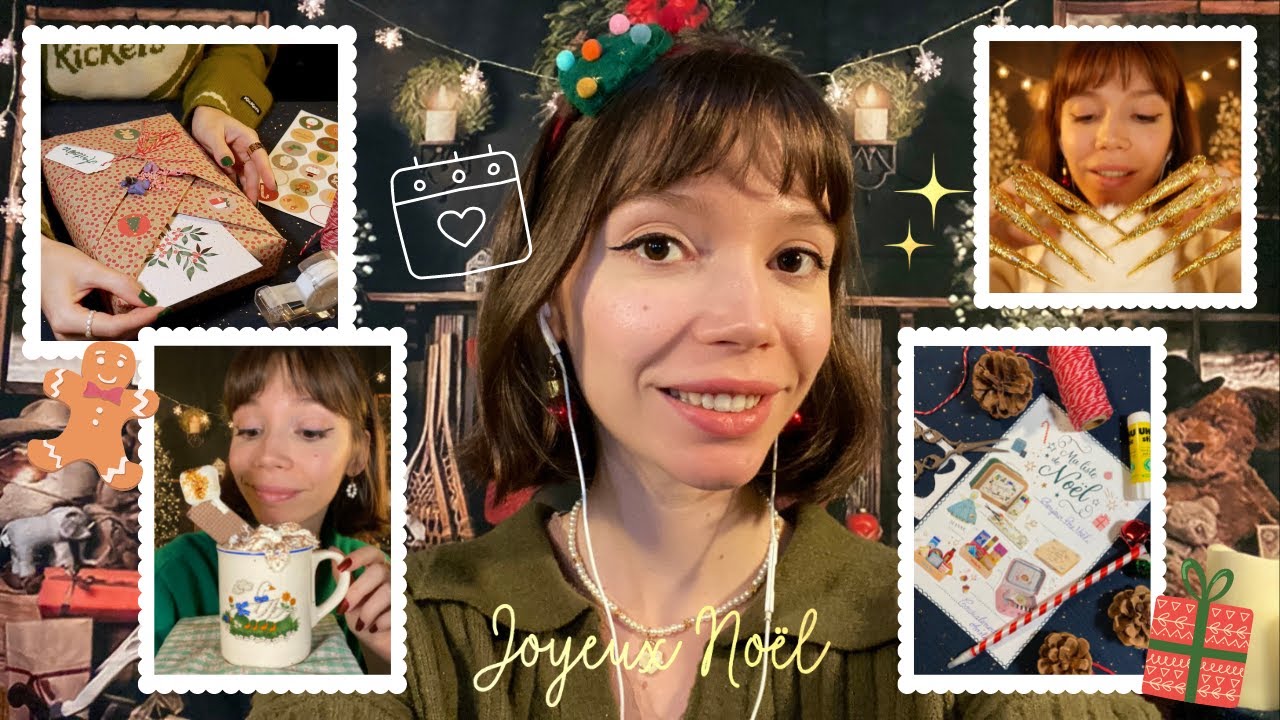 ASMR 🎄 Récap du calendrier de l'avent 2022 🌟