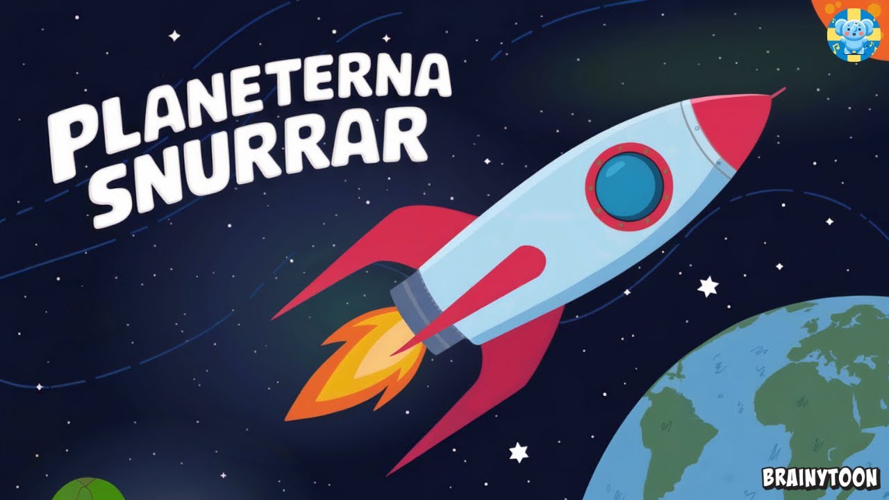 Planeterna Snurrar - En sång om rymden och planeterna i vårt solsystem