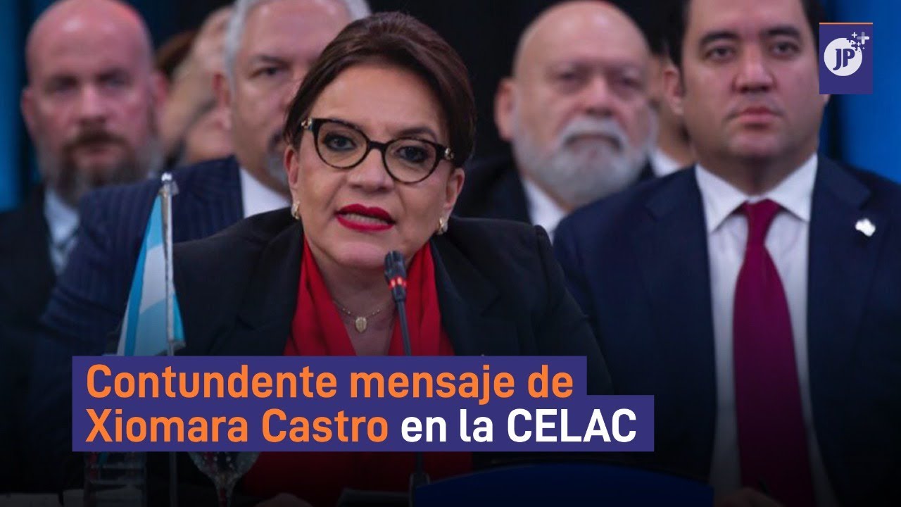 Contundente discurso de Xiomara Castro en la CELAC