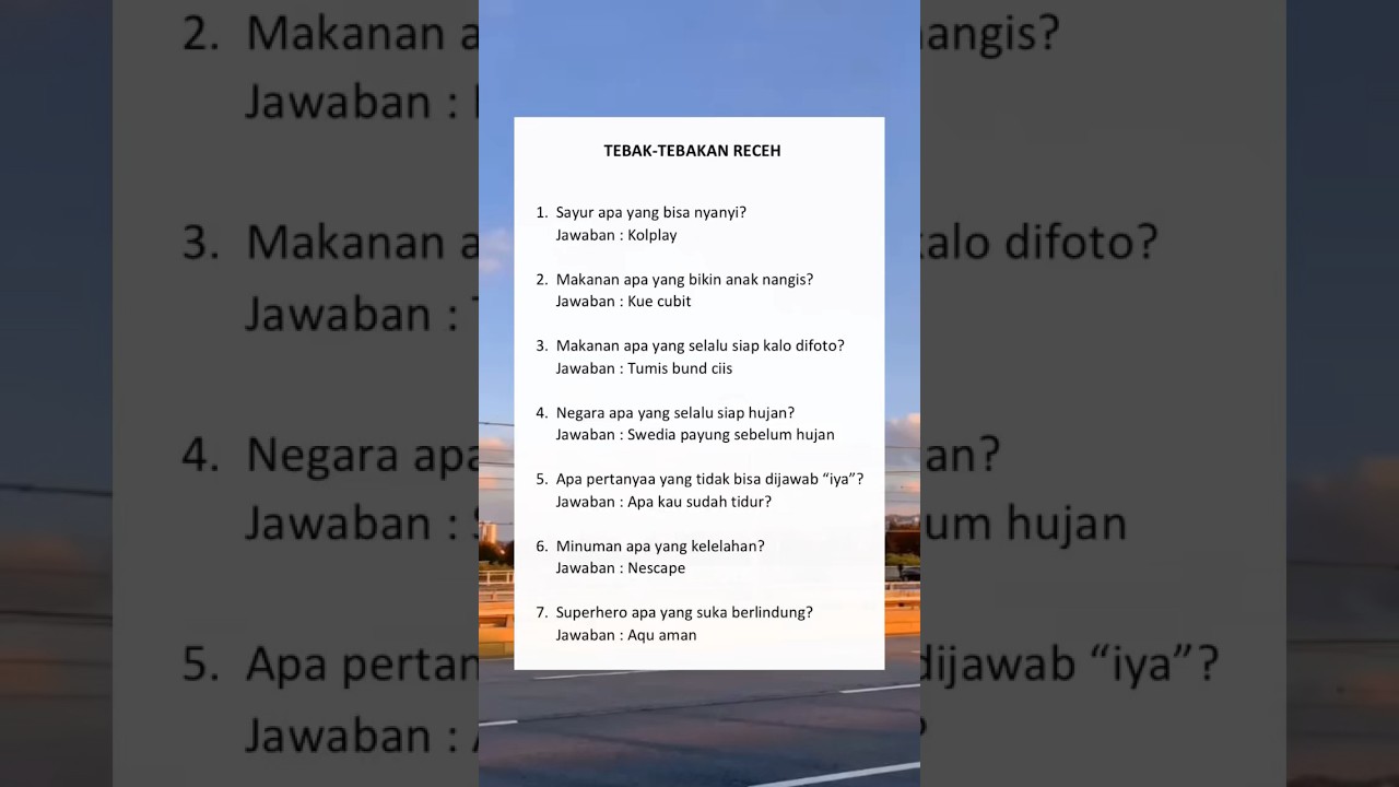 Tebak-tebakan receh #fyp #xyzbca #fypシ゚viral