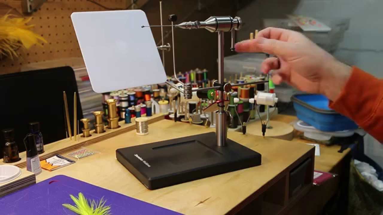Snowbee Waldron fly tying vise review
